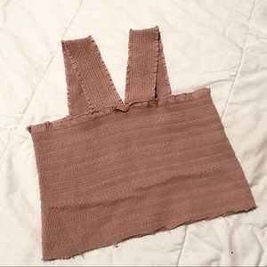 L.A. Hearts Elastic Crop Top
